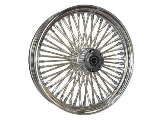 18in. x 3.5in. Mammoth Fat Spoke Rear Wheel - Chrome. Fits Softail 2011up. - DNA Specialty
