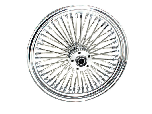 18in. x 5.5in. Mammoth Fat Spoke Rear Wheel - Chrome. Fits Softail 2008up. - DNA Specialty