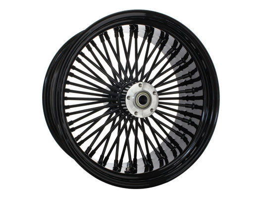 18in. x 8.5in. Mammoth Fat Spoke Rear Wheel - Gloss Black. Fits Softail Breakout 2013-2017 & Rocker 2011. - DNA Specialty