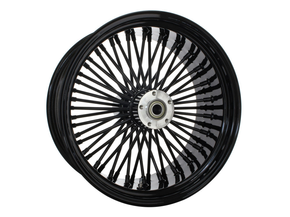 18in. x 8.5in. Mammoth Fat Spoke Rear Wheel - Gloss Black. Fits Breakout, Fat Boy & FXDR 2018up Models with ABS. - DNA Specialty