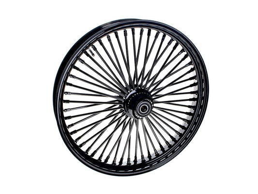 23in. x 3.5in. Mammoth Fat Spoke Front Wheel - Gloss Black. Fits Fatboy 2018up - DNA Specialty