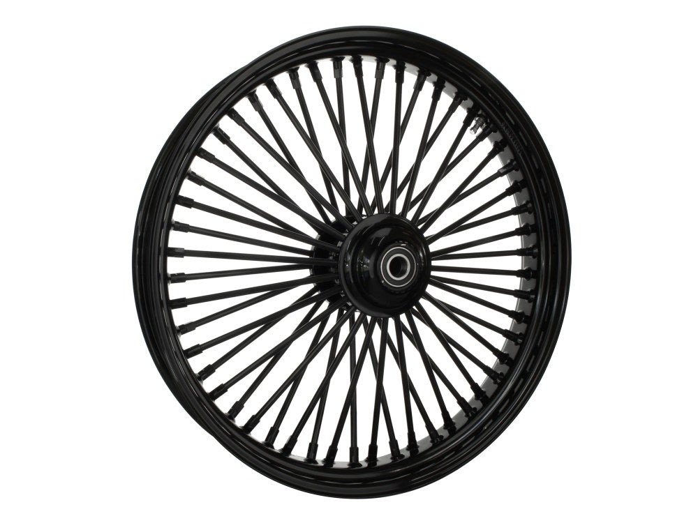23in. x 3.5in. Mammoth Fat Spoke Front Wheel - Gloss Black. Fits Softail Breakout 2013up. - DNA Specialty