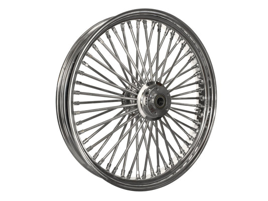 23in. x 3.5in. Mammoth Fat Spoke Front Wheel - Chrome. Fits Touring 2008up - DNA Specialty