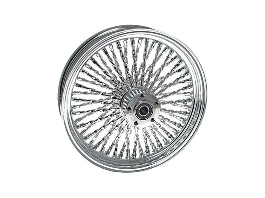18in. x 3.5in. Cali Fat Spoke Rear Wheel - Chrome. Fits Softail 2011up. - DNA Specialty