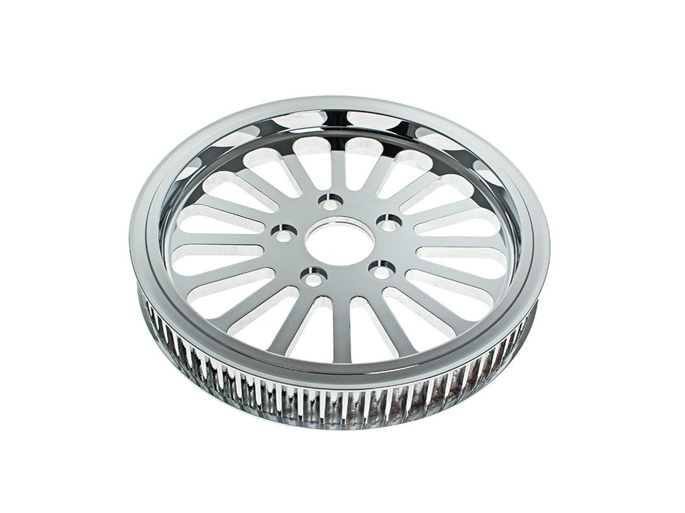 65 Tooth x 1-1/2in. Wide SS2 Pulley - Chrome. Fits Pre 2000 Tapered Bearing Wheel - DNA Specialty