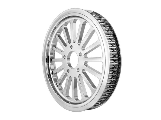 66 Tooth x 1in. Wide SS2 Pulley - Chrome. - DNA Specialty