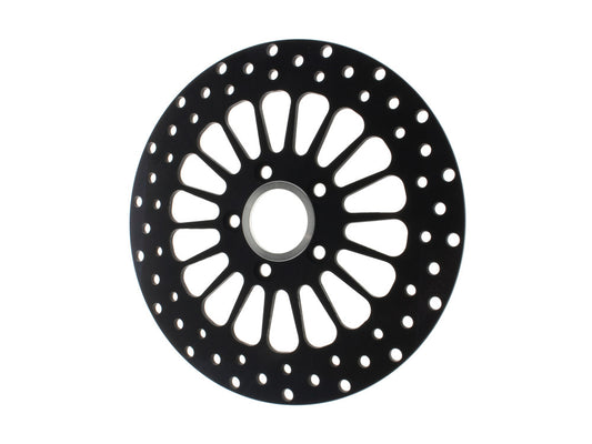 11.5in. Rear Super Spoke SS2 Disc Rotor - Black. Fits Big Twin 2000up & Sportster 2000-2010 - DNA Specialty