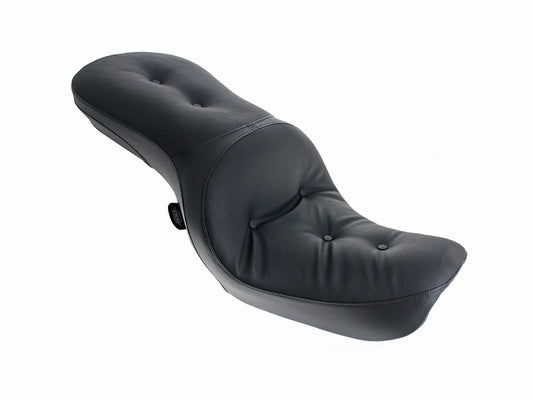 Low Profile Touring Dual Seat. Fits Dyna 2006-2017 - Drag Specialties