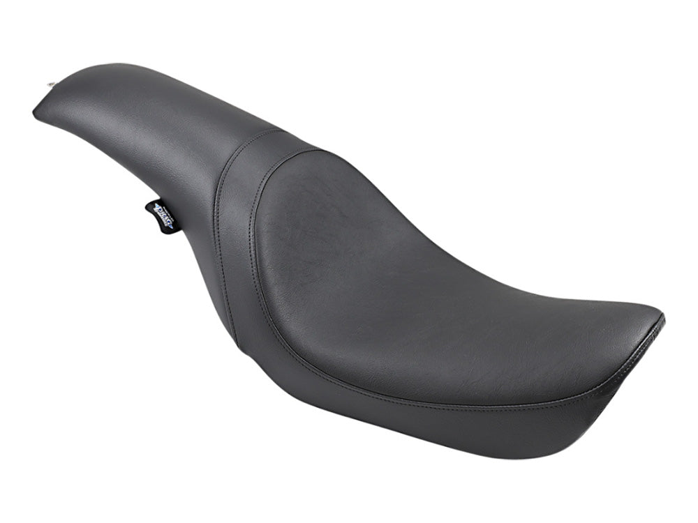 Predator Dual Seat - Smooth Black. Fits Dyna 2006-2017 - Drag Specialties