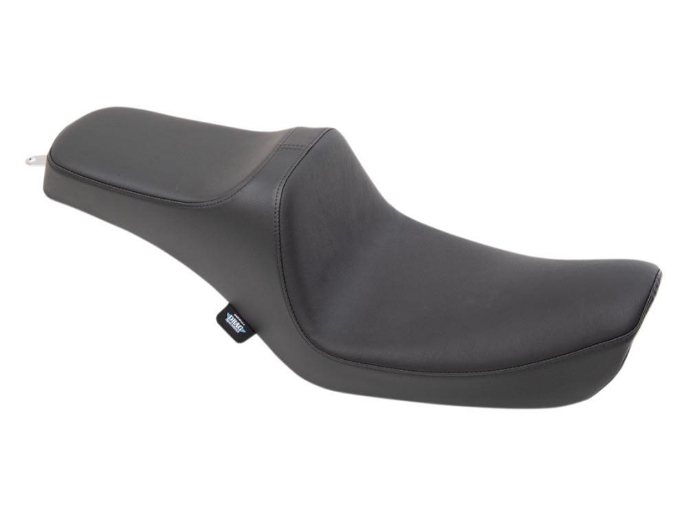 Predator 3 Dual Seat - Smooth Black. Fits Dyna 1996-2003 - Drag Specialties