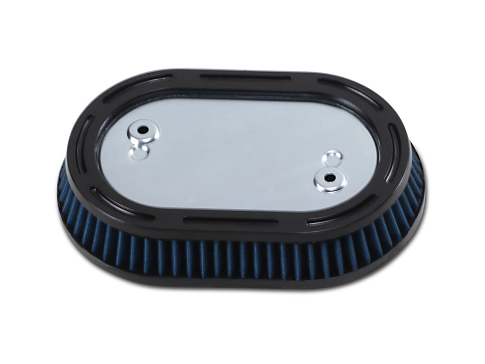 Premium Washable Air Filter Element. Fits Milwaukee-Eight 2017-2024 with Ventilator/Oval Air Cleaner - Drag Specialties
