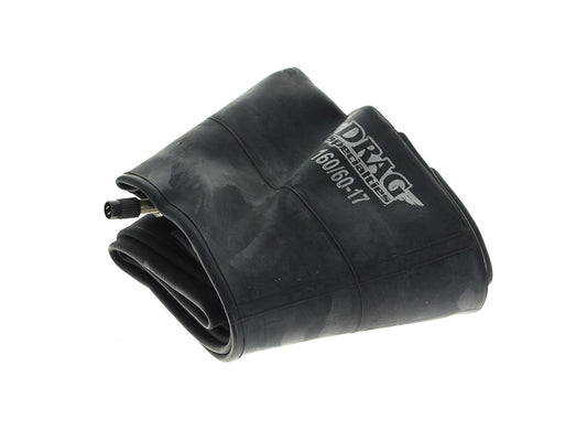 18in. Inner Tube with Metal Centre Valve. Fits 180 or 200 Tyre - Drag Specialties