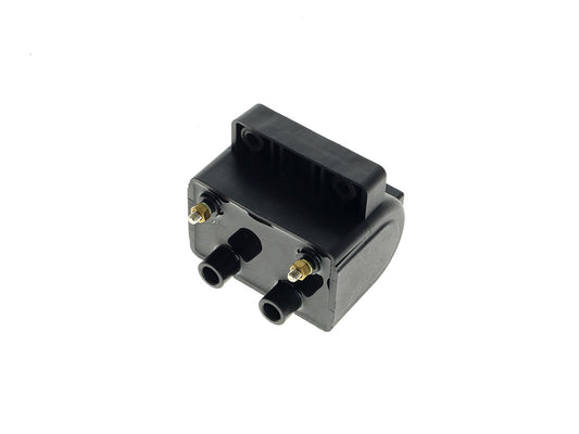 Ignition Coil - Black. Fits Big Twin & Sportster 1980-1984 with Electronic Ignition - Drag Specialties
