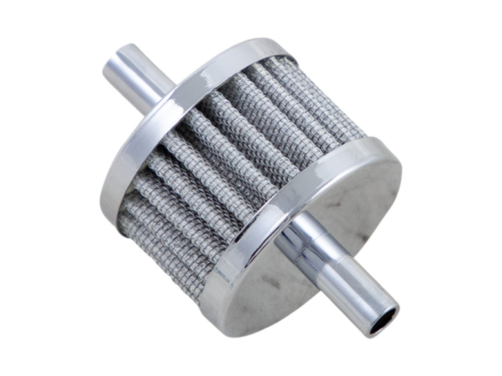 Dual Inlet Crankcase Filter - Suits 3/8in. Hose - Drag Specialties