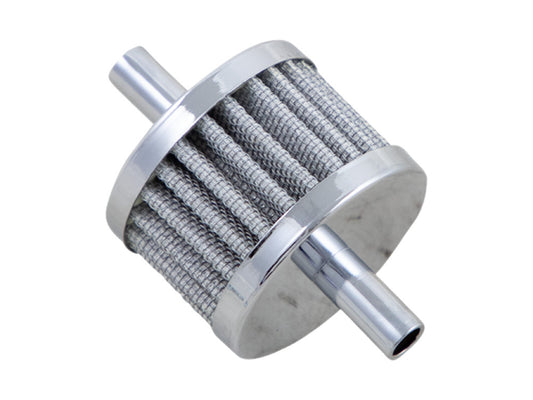 Dual Inlet Crankcase Filter - Suits 3/8in. Hose - Drag Specialties
