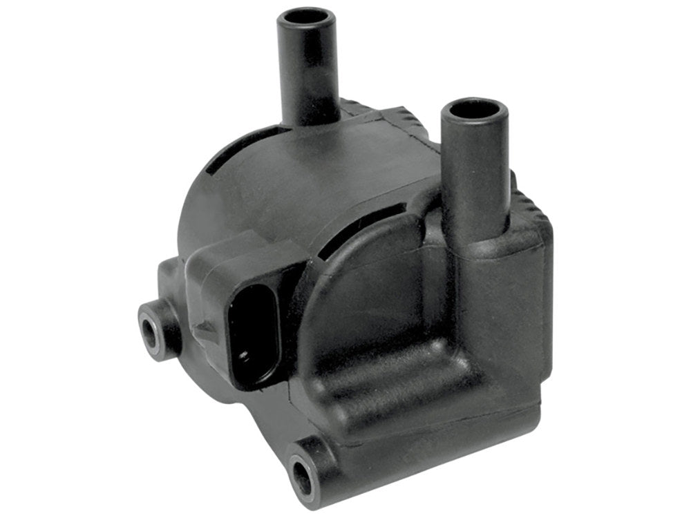 Ignition Coil - Black. Fits Softail 2001-2006, Dyna 2004-2011 & Touring 2002-2007 with Delphi EFI. - Daytona Twin Tec