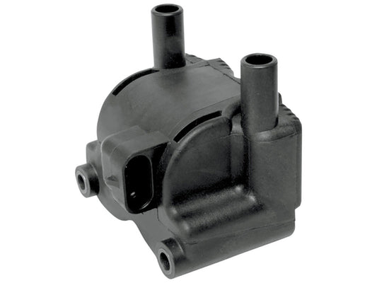 Ignition Coil - Black. Fits Softail 2001-2006, Dyna 2004-2011 & Touring 2002-2007 with Delphi EFI. - Daytona Twin Tec