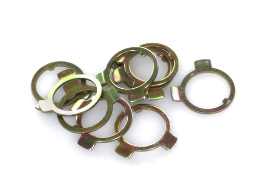 Shifter Fork Nut Locktab - Pack 10. Fits 4Spd Big Twin 1936-1986. - Eastern Motorcycle Parts