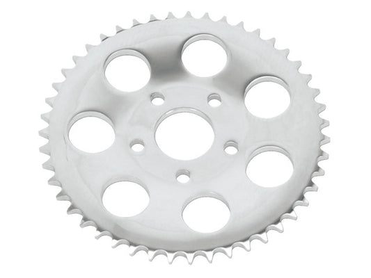 51 Tooth Rear Chain Sprocket with 13mm Offset - Chrome. Fits FXR 1980-1985. - Eastern Motorcycle Parts
