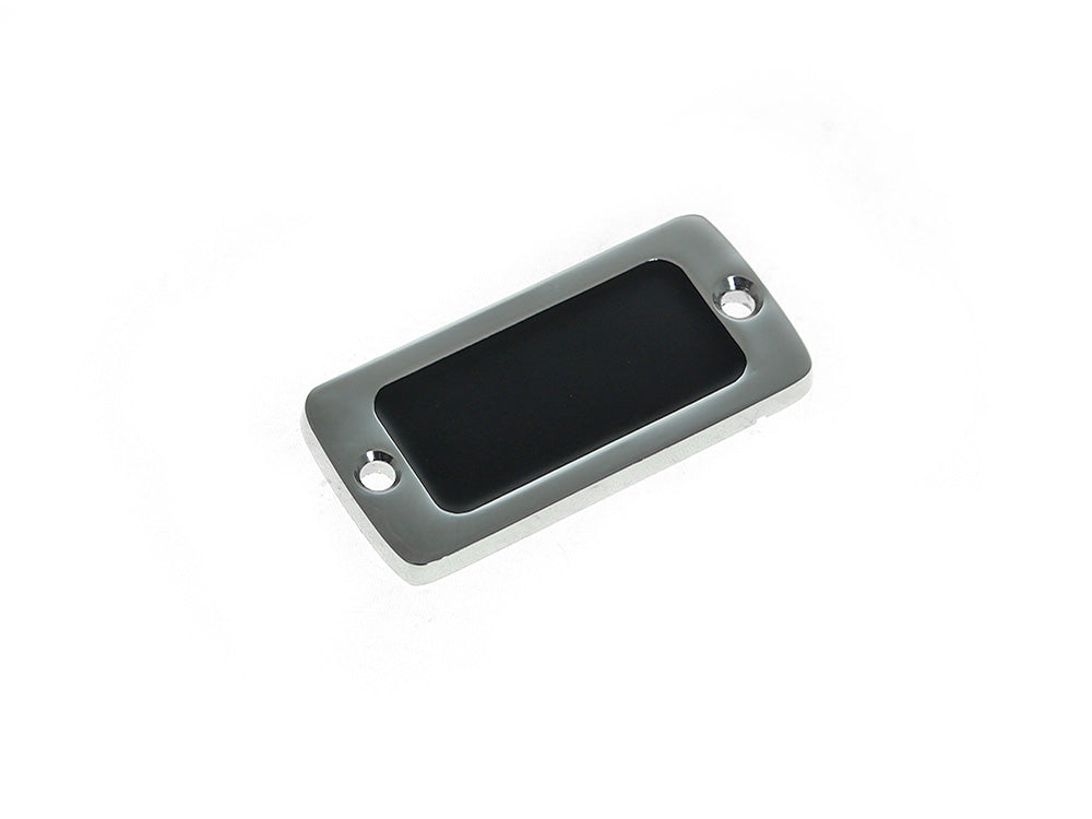 Master Cylinder Cap - Chrome. Fits Front on Big Twin & Sportster 1982-1995 & Rear on Touring 1990-1998, FXR 1990-1994 & FX Softail 1990-1999 - Eastern Motorcycle Parts