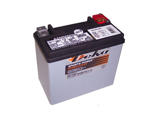 Premium AGM Motorcycle Battery. Fits Softail 1984-1990, FXR & Sportster 1979-1996 & FXE 1973-1986. - Deka Batteries