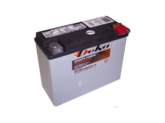Premium AGM Motorcycle Battery. Fits Touring 1980-1996. - Deka Batteries