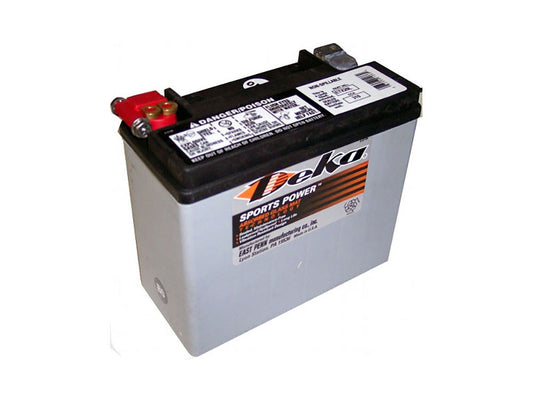 Premium AGM Motorcycle Battery. Fits Softail 1997up & Dyna 1997-2017, Sportster 1997-2003, V-Rod 2007-2017 & Most Victory. - Deka Batteries