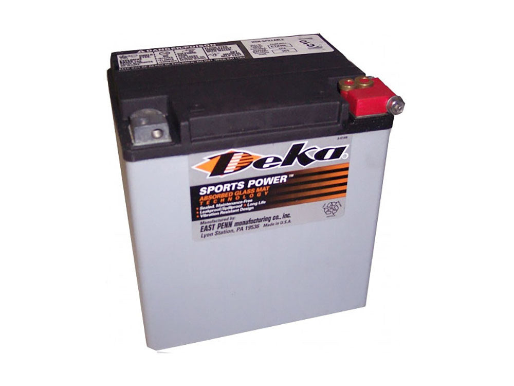 Premium AGM Motorcycle Battery. Fits Touring 1997up. - Deka Batteries
