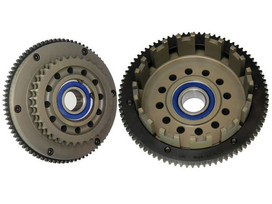Clutch Basket. Fits Dyna 1998-2005, Softail 1998-2006 & Touring 1998-2006 - Evolution Industries