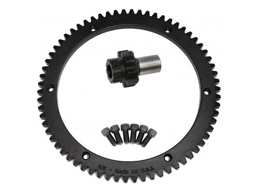 66 Tooth Starter Ring Gear Kit. Fits Big Twin 1990-1993. - Evolution Industries