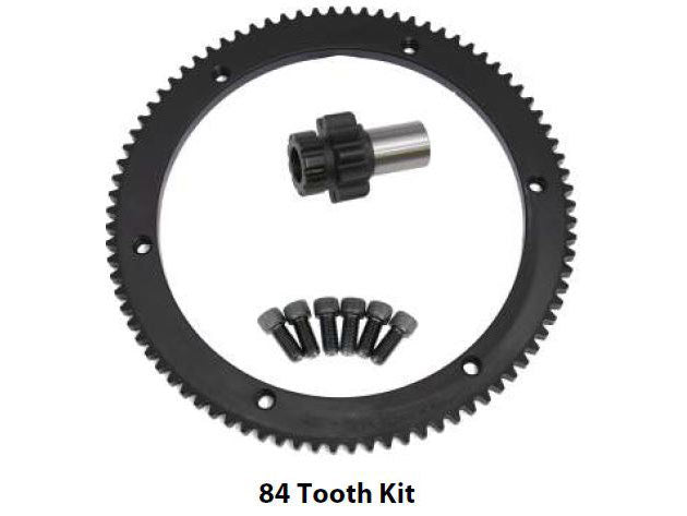 84 Tooth Starter Ring Gear Kit. Fits Dyna 1998-2005, Softail 1998-2006 & Touring 1998-2006 - Evolution Industries