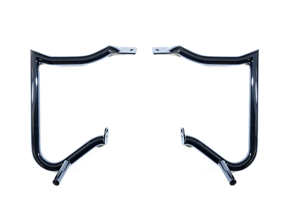 Anarchy Rear Crashbars - Gloss Black. Fits Touring 1997-2023. - Factory 47 Handlebars