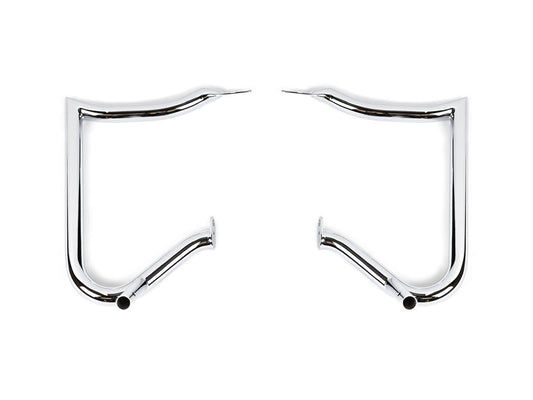 Anarchy Rear Crashbars - Chrome. Fits Touring 1997-2023. - Factory 47 Handlebars