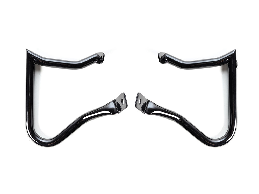 Anarchy Rear Crashbars - Gloss Black. Fits Softail 2001-2017. - Factory 47 Handlebars