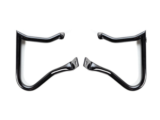Anarchy Rear Crashbars - Gloss Black. Fits Softail 2001-2017. - Factory 47 Handlebars
