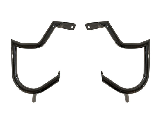 Venom Rear Crashbars - Gloss Black. Fits Touring 1997-2023 - Factory 47 Handlebars