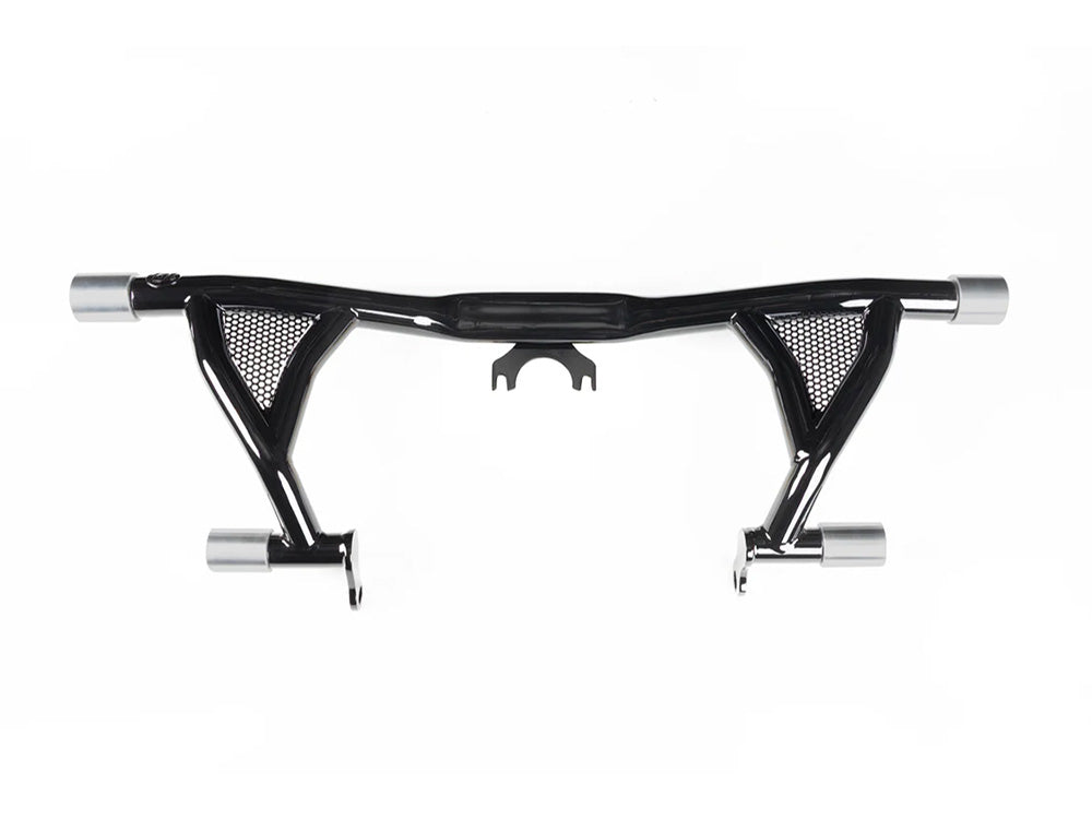 Road Warrior Front Crashbar - Gloss Black. Fits Touring 2009up - Factory 47 Handlebars