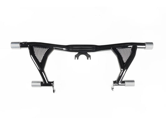 Road Warrior Front Crashbar - Gloss Black. Fits Touring 2009up - Factory 47 Handlebars