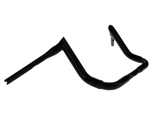 12in. x 1-1/2in. Assault Handlebar - Gloss Black. Fits Ultra Models 1996-2024 and Street Glide 1996-2023 - Factory 47 Handlebars