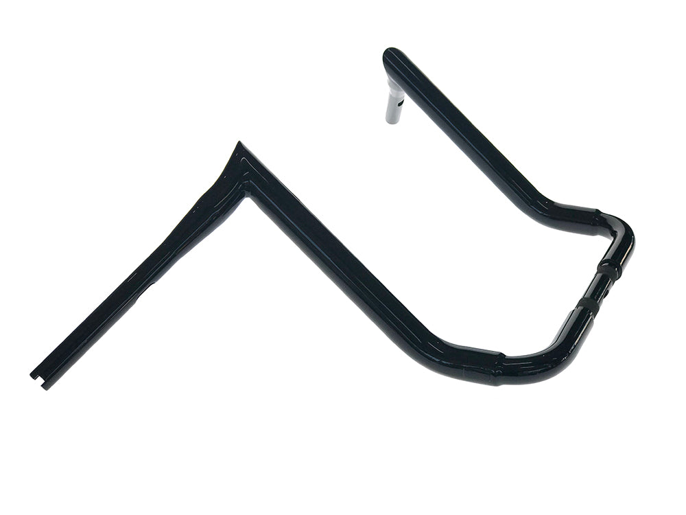 16in. x 1-1/2in. Assault Handlebar - Gloss Black. Fits Ultra Models 1996-2024 and Street Glide 1996-2023 - Factory 47 Handlebars