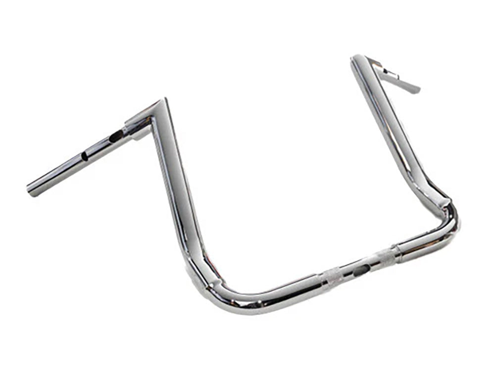 14in. x 1-1/2in. Delta Series Handlebar - Chrome. Fits CVO Street Glide 2023up & Street Glide 2024up - Factory 47 Handlebars