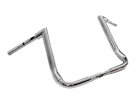 14in. x 1-1/2in. Delta Series Handlebar - Chrome. Fits CVO Street Glide 2023up & Street Glide 2024up - Factory 47 Handlebars