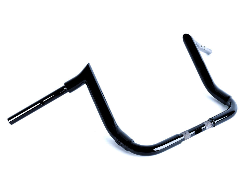 14in. x 1-1/2in. S Series Handlebar - Gloss Black. Fits CVO Street Glide 2023up & Street Glide 2024up - Factory 47 Handlebars