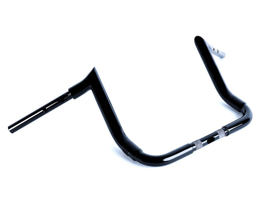 14in. x 1-1/2in. S Series Handlebar - Gloss Black. Fits CVO Street Glide 2023up & Street Glide 2024up - Factory 47 Handlebars