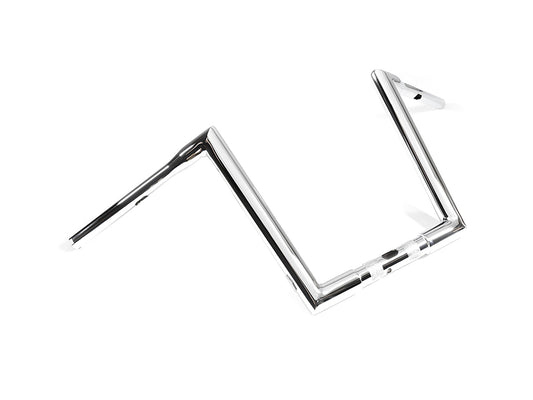12in. x 1-1/2in. STR Miter Handlebar - Chrome. Fits Road Glide 2015-2023 - Factory 47 Handlebars