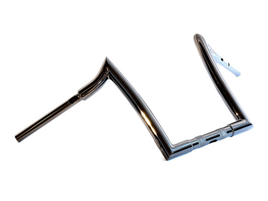 12in. x 1-1/2in. R Series Handlebar - Black Chrome. Fits CVO Road Glide 2023up & Road Glide 2024up - Factory 47 Handlebars