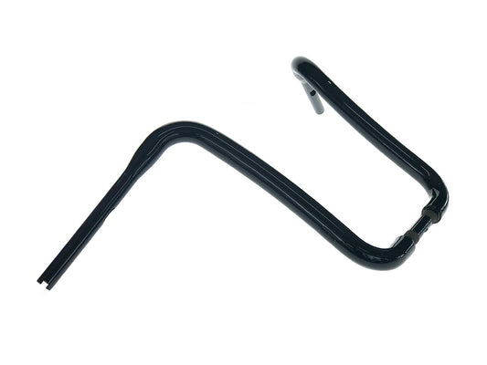 16in. x 1-1/2in. Vicla Handlebar - Gloss Black. - Factory 47 Handlebars