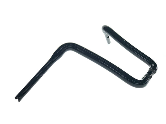 14in. x 1-1/2in. Legacy Rivera Handlebar - Gloss Black. Fits Road Glide 2015-2023 - Factory 47 Handlebars