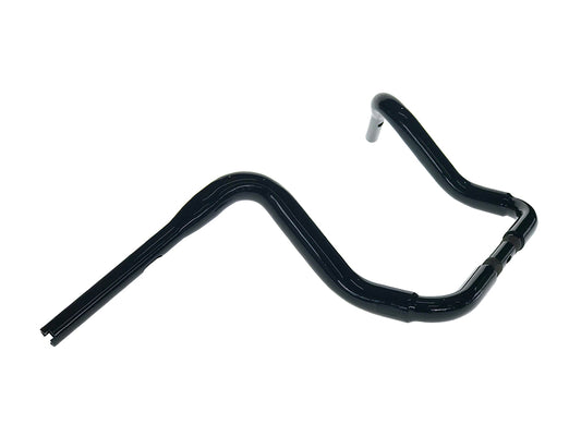 12in. x 1-1/2in. GT Pico Handlebar - Gloss Black. Fits Ultra Models 1996-2024 and Street Glide 1996-2023 - Factory 47 Handlebars