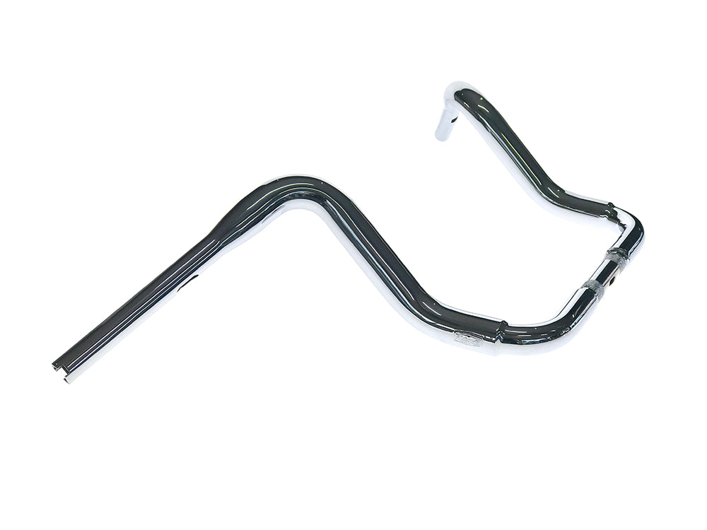 12in. x 1-1/2in. GT Pico Handlebar - Chrome. Fits Ultra Models 1996-2024 and Street Glide 1996-2023 - Factory 47 Handlebars
